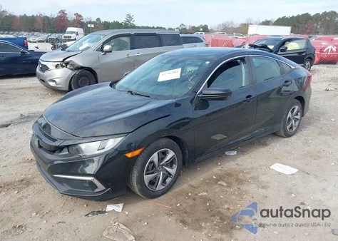 2019 Honda Civic Lx из США, поврежденный, VIN 19XFC2F62KE026182